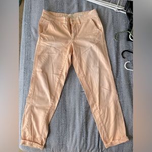 Anthropologie Chino Relaxed Boyfriend Pants